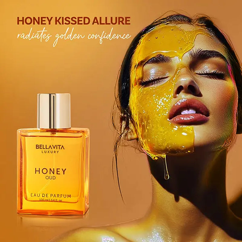 Bella Vita Luxury'S Honey Oud | Eau De Parfum 100Ml (3.4 Fl Oz) | Patchouli, Vanilla, Bergamot | Floral & Spicy | Made with Clean & Vegan Essentials Oils | Cruelty Free Fragrance Perfume | Super Brand Day Exclusive