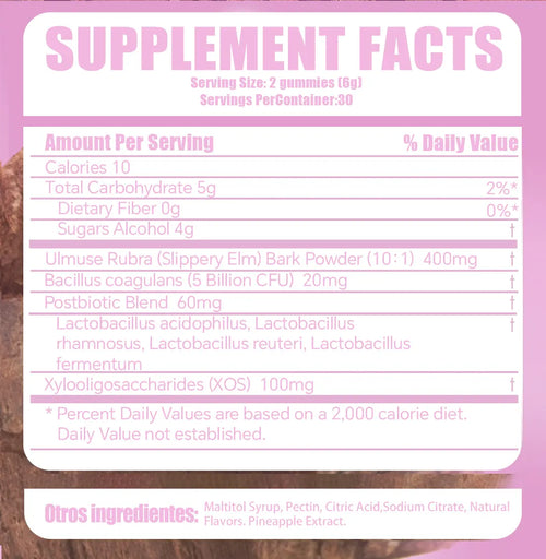 LEEFAR Her Juicy Feminine Probiotics Gummies- All in One Solution with Slippery Elm and Prebiotics&Lactobacillus Probiotic Blend for Women'S Ph Balance and Dryness - Hawaiian Pineapple Gummies 60 Counts Women'S Probiotics