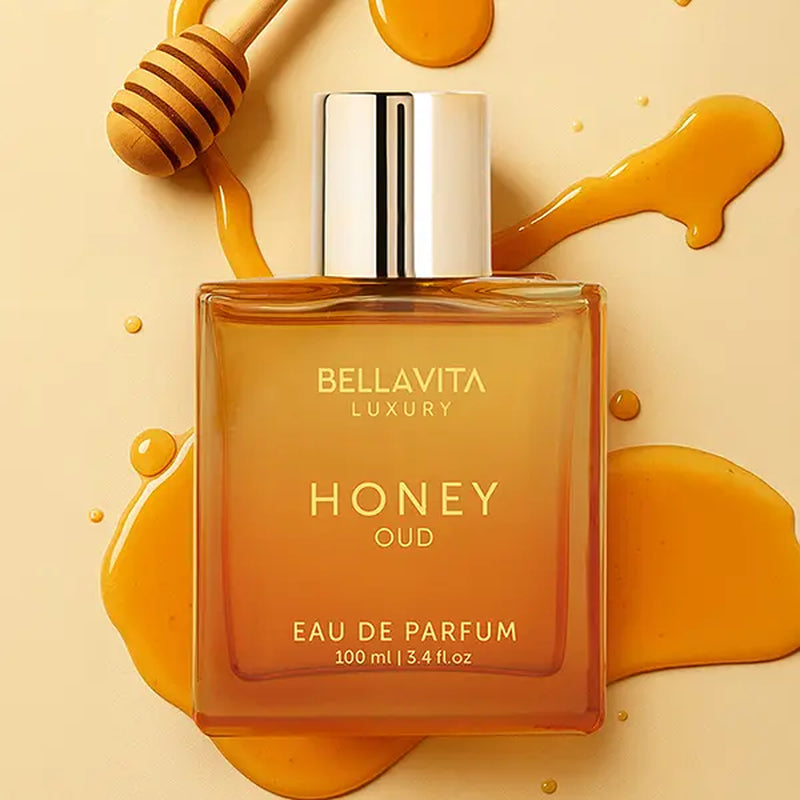 Bella Vita Luxury'S Honey Oud | Eau De Parfum 100Ml (3.4 Fl Oz) | Patchouli, Vanilla, Bergamot | Floral & Spicy | Made with Clean & Vegan Essentials Oils | Cruelty Free Fragrance Perfume | Super Brand Day Exclusive